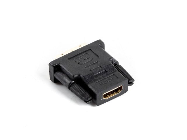 Lanberg AD-0013-BK cable gender changer HDMI DVI-D 18+1 Single Link Black