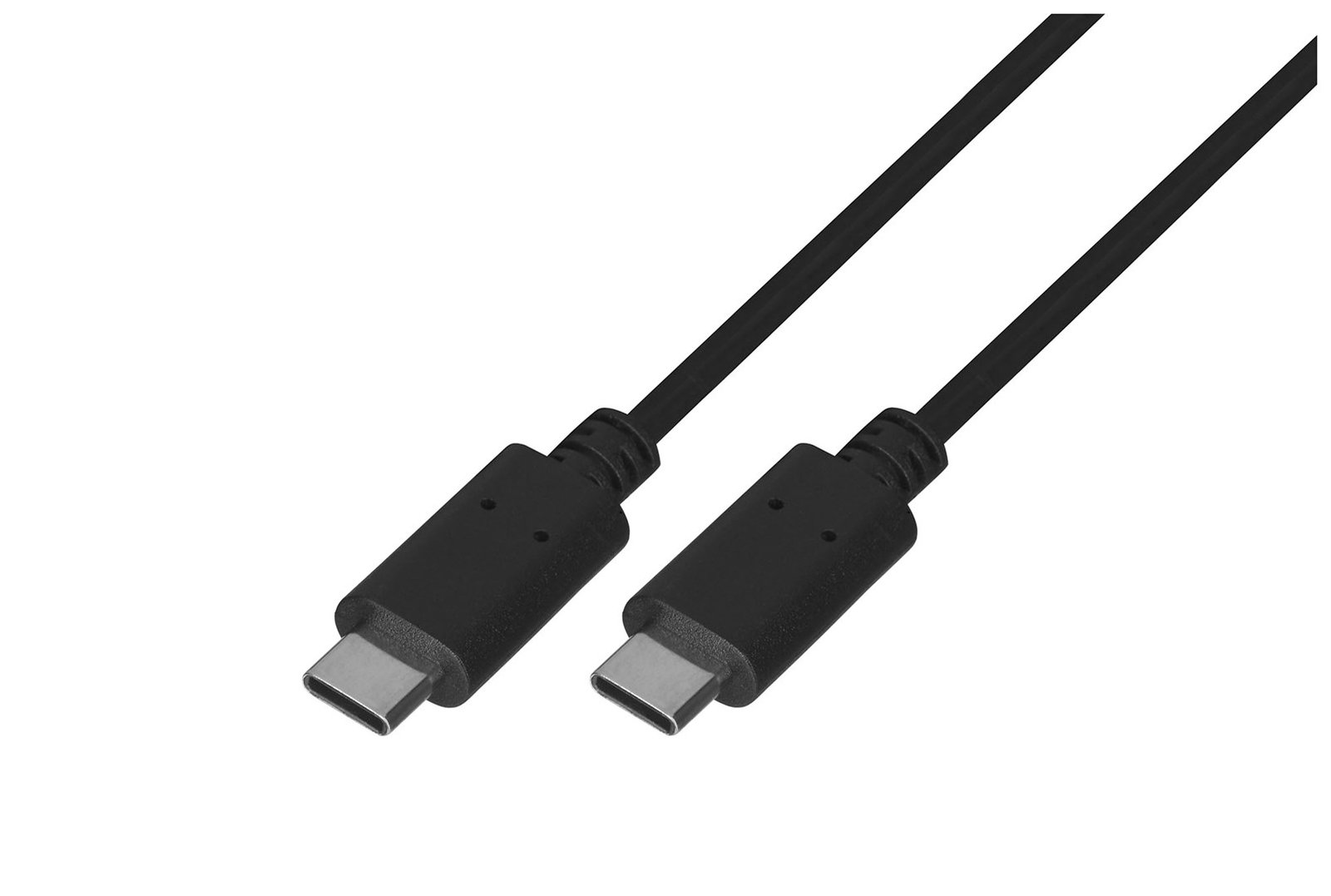 Lanberg CA-CMCM-10CU-0010-BK kabel USB 2.0 1m USB-C M/M Black