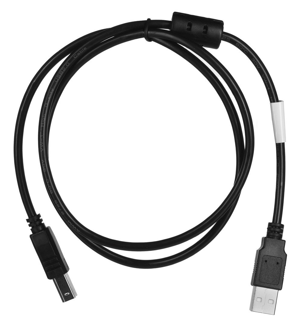 Lanberg CA-USBA-11CC-0010-BK USB cable 1 m 2.0 USB B Black