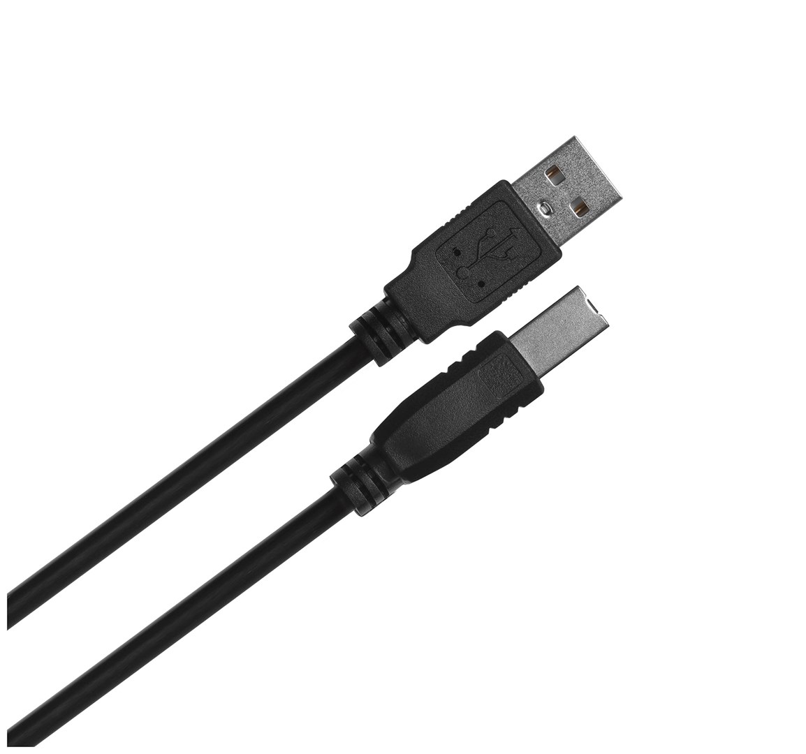 Lanberg CA-USBA-11CC-0010-BK USB cable 1 m 2.0 USB B Black