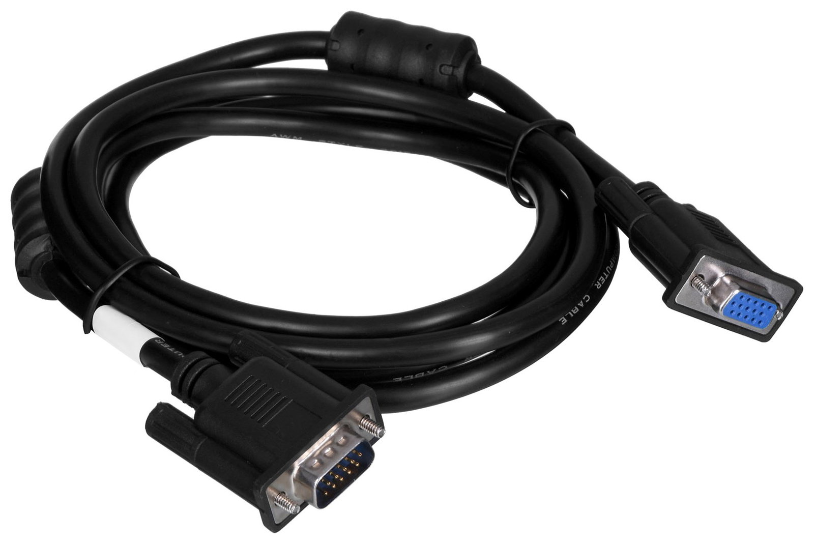 Lanberg CA-VGAC-10CC-0018-B+ VGA cable 1.8 m VGA (D-Sub) Black