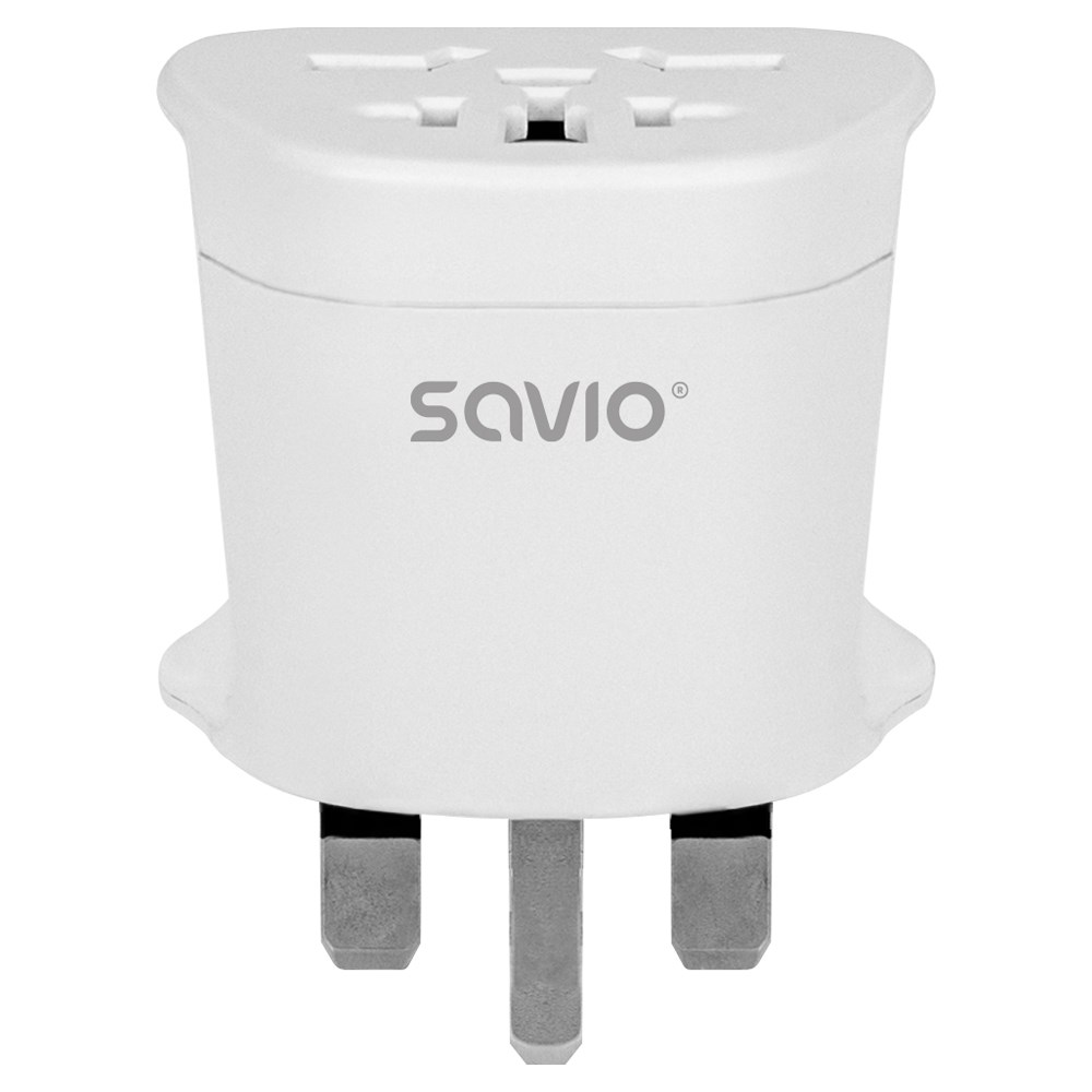 Savio AP-05 power adapter/inverter Indoor 2500 W White