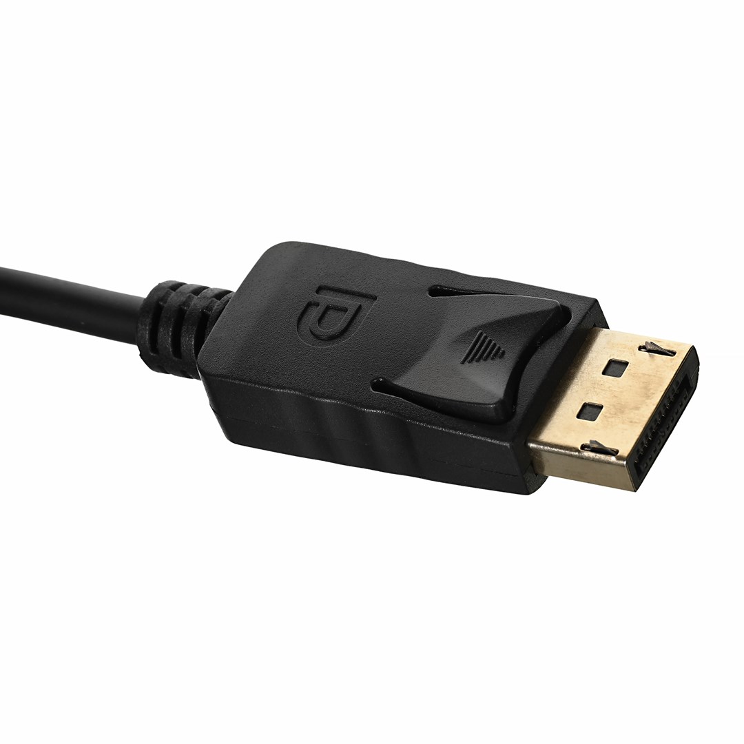 Savio Cl-203 1.8 m DisplayPort VGA (D-Sub) Black