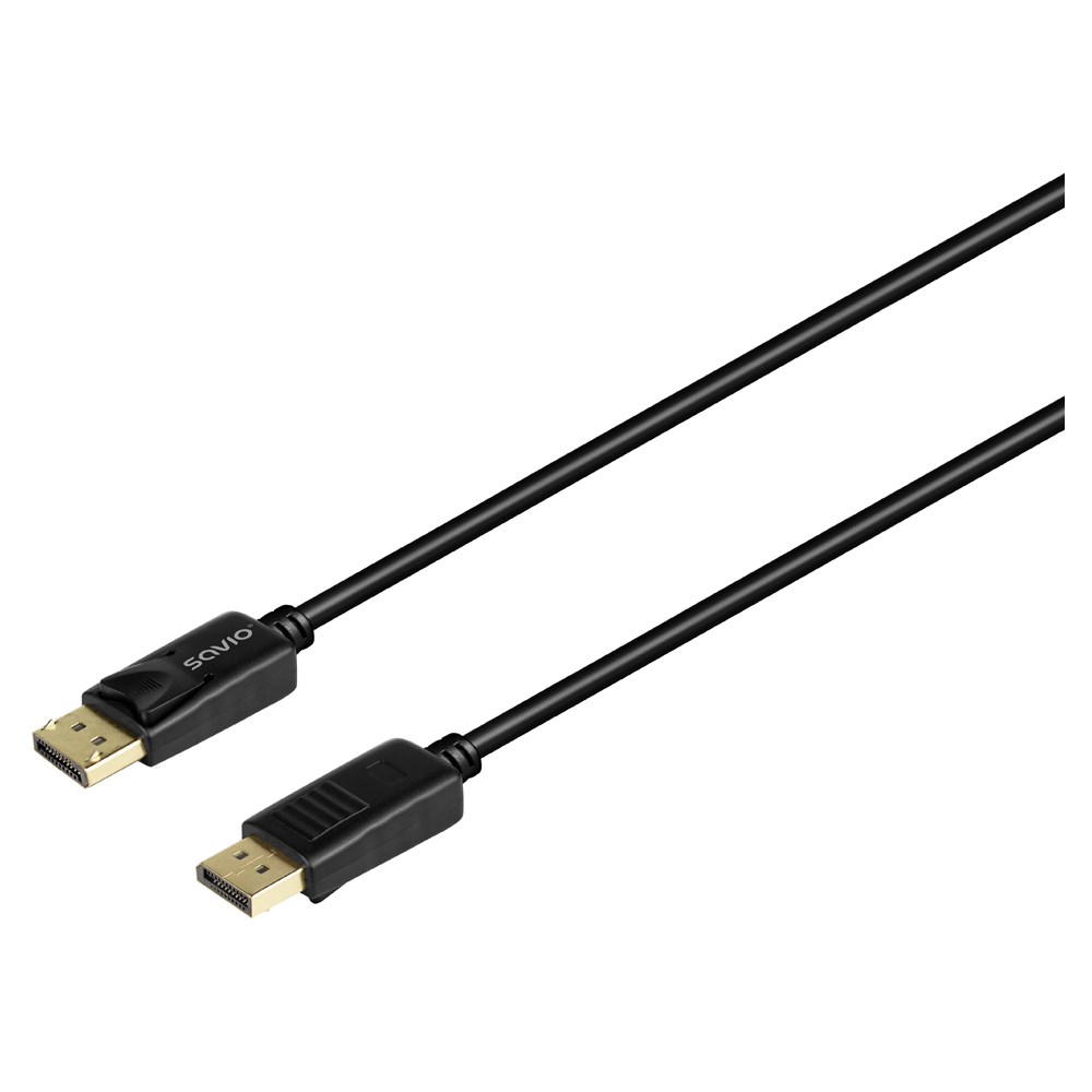 Savio CL-205 DisplayPort cable 2 m Black