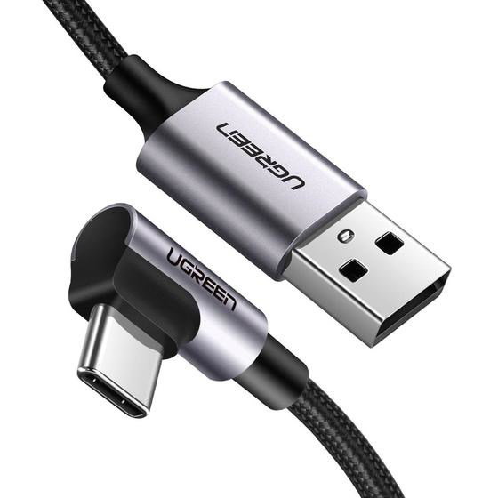 Ugreen 50940 USB cable USB 2.0 1 m USB A USB C Black, Silver