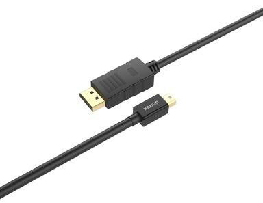 UNITEK Y-C611BK DisplayPort cable 2 m Mini DisplayPort Black