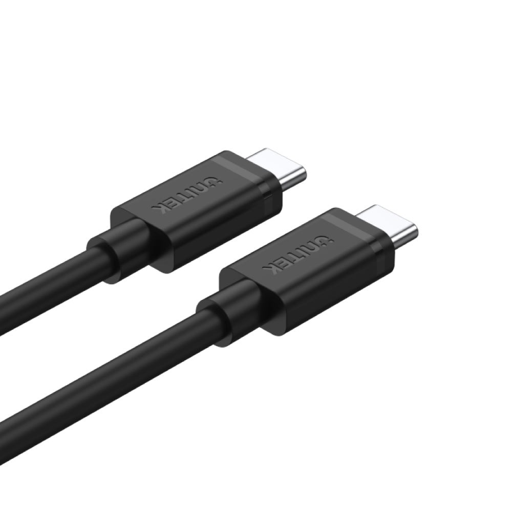 UNITEK Y-C477BK01-2M USB cable USB 3.2 Gen 1 (3.1 Gen 1) USB C 5 Gbit/s 60 W Black
