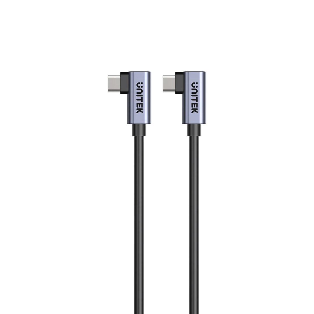 UNITEK C14147ABK01-0.5M - USB C 90/90 PD 100W M/M 1M