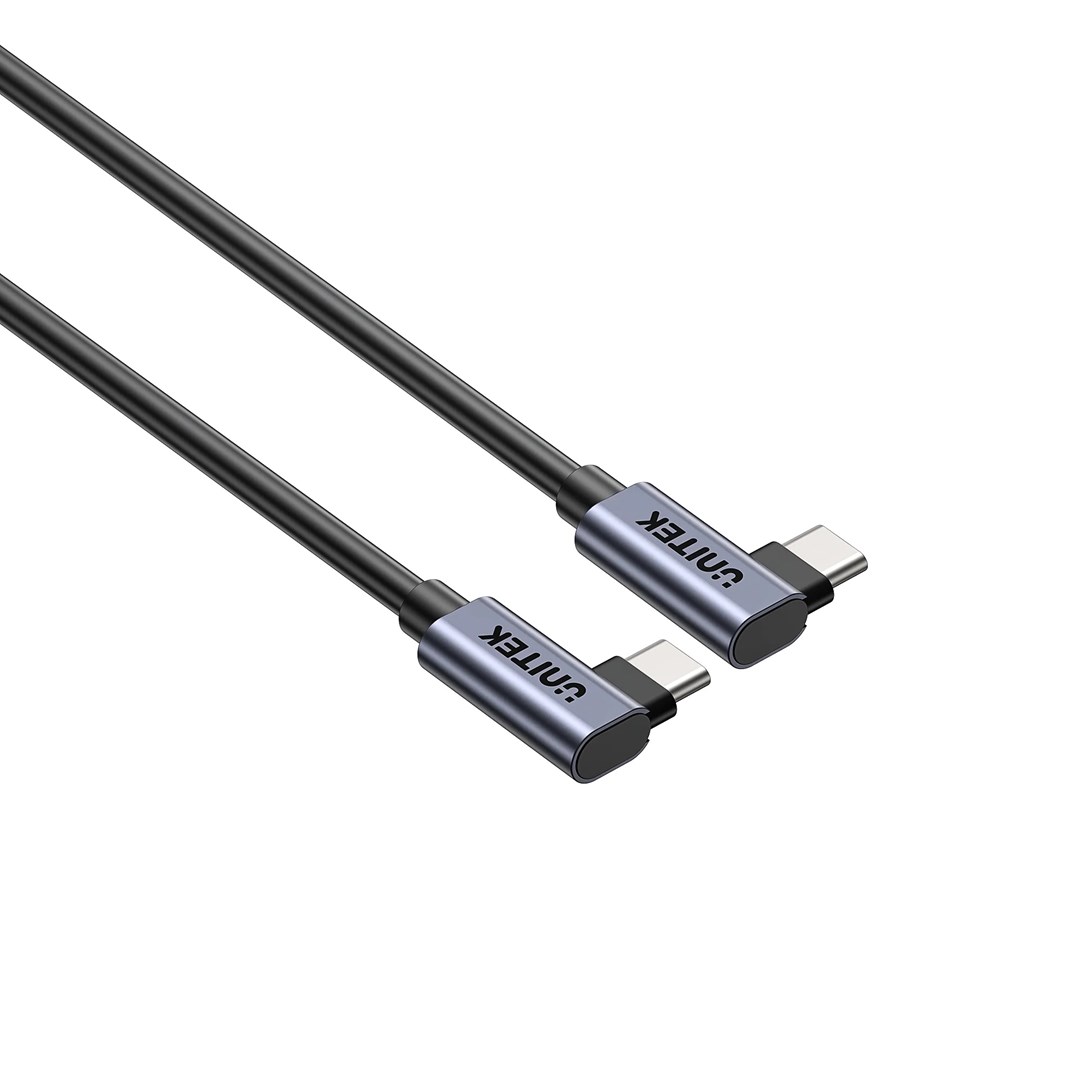 UNITEK C14147ABK01-1M - USB C 90/90 PD 100W M/M 1M
