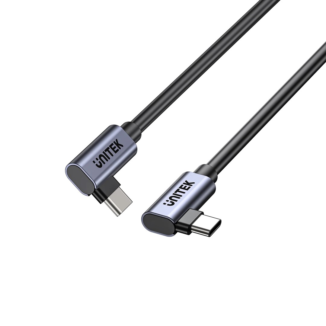 UNITEK C14147ABK01-1M - USB C 90/90 PD 100W M/M 1M