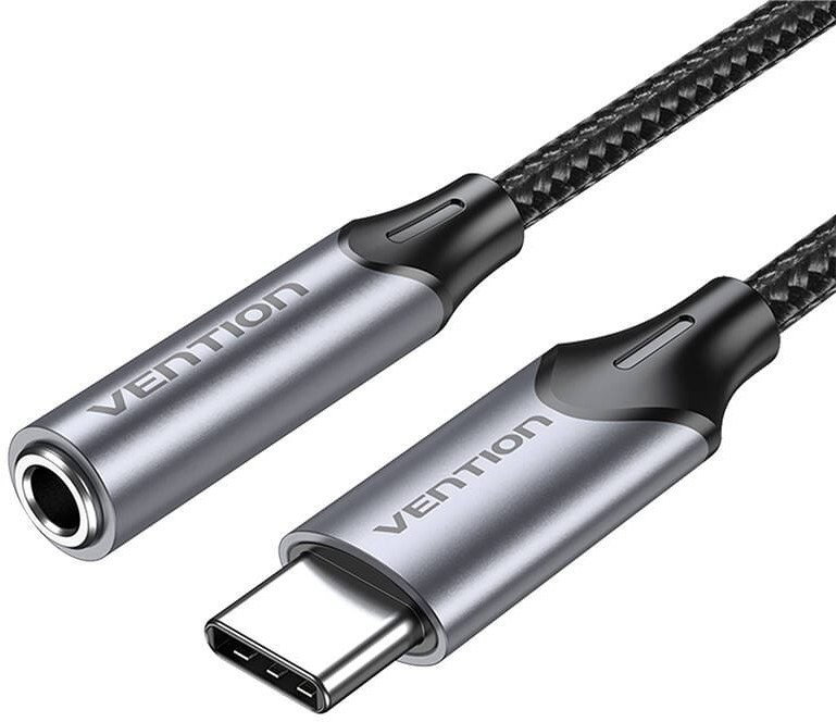 Vention USB-C to 3.5 mm DAC audio adapter, 1 m