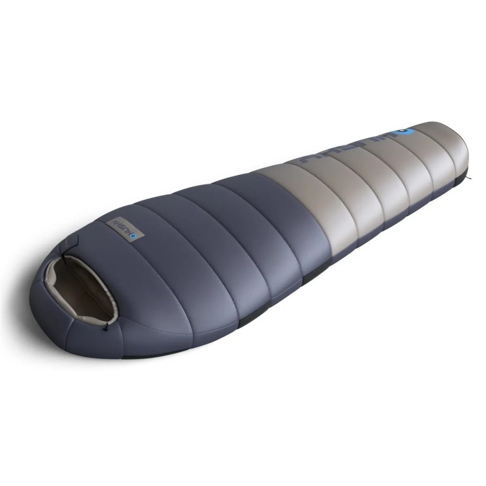 Husky DOPY Down Sleeping Bag -25 C, 85 220 cm, 1.69 kg, Blue-Grey