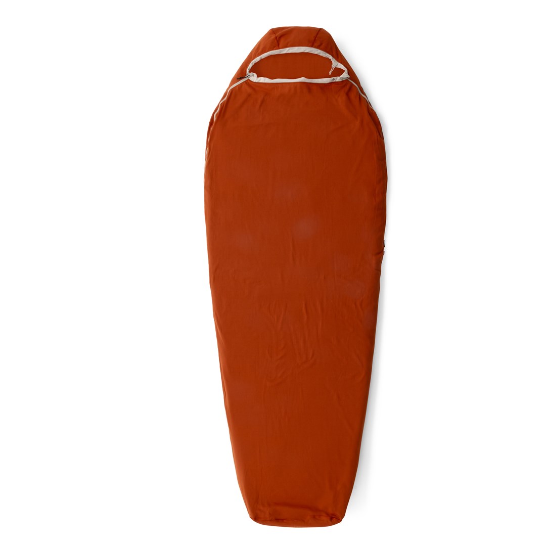 SEA TO SUMMIT Reactor Fleeceweight Liner Long sleeping bag liner, picante red