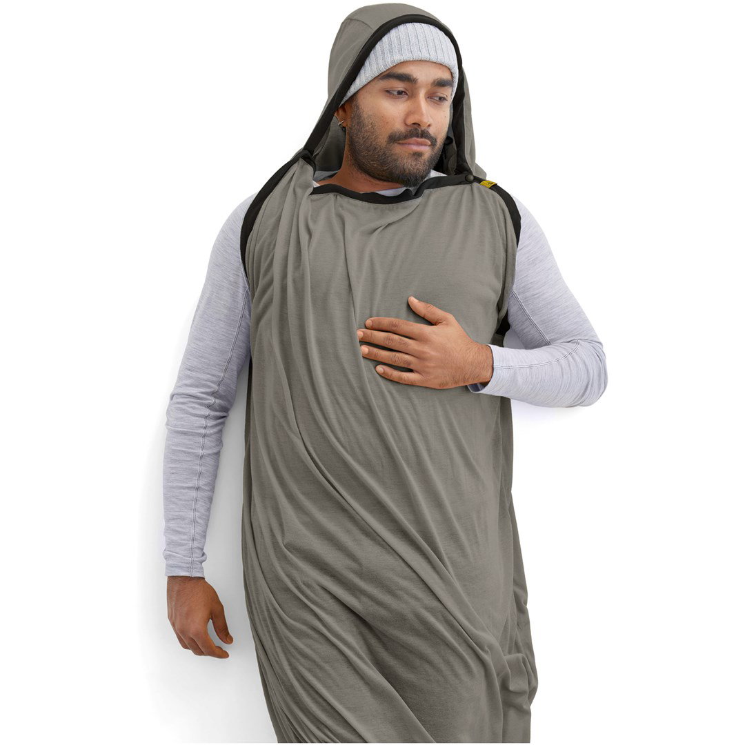SEA TO SUMMIT Reactor Lightweight Liner Long sleeping bag liner, pewter