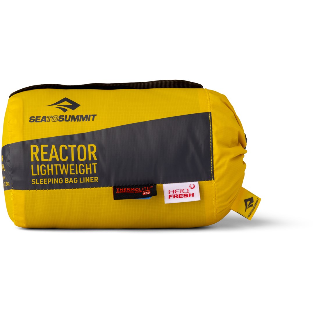 SEA TO SUMMIT Reactor Lightweight Liner Regular sleeping bag liner, pewter