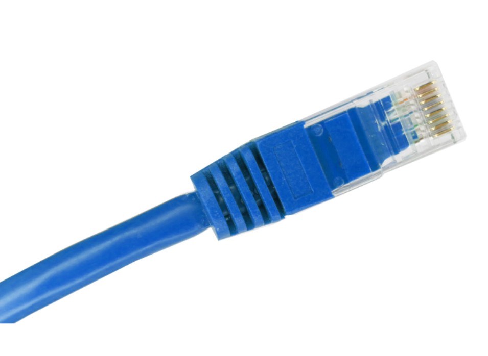 Alantec KKU5CZA1 networking cable Blue 0.25 m Cat5e U/UTP (UTP)