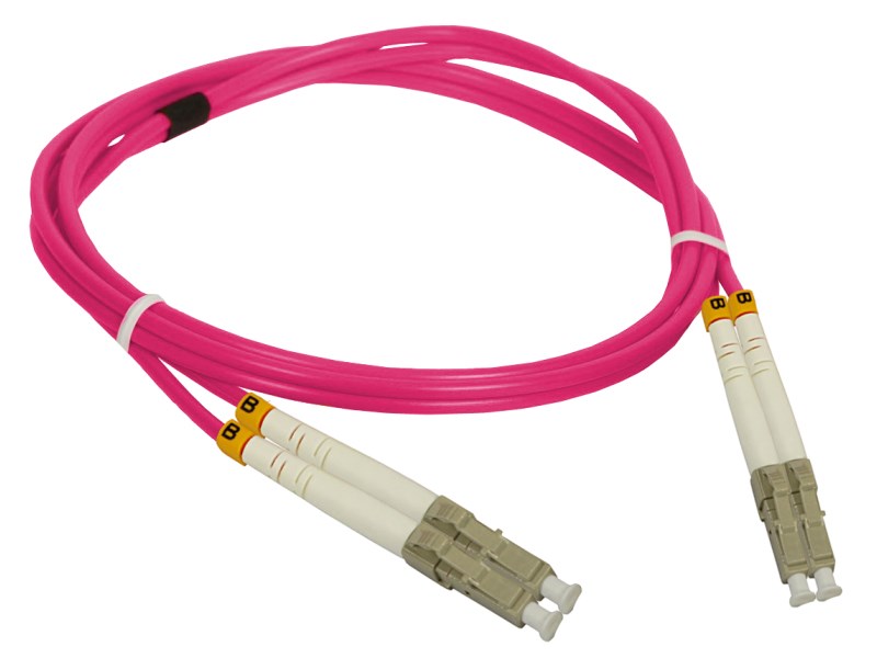 Alantec FOC-LCLC-5MMD-3-4 InfiniBand/fibre optic cable 3 m LC Violet