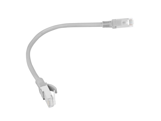 Lanberg PCU5-10CC-0025-S networking cable Grey 0.25 m Cat5e U/UTP (UTP)