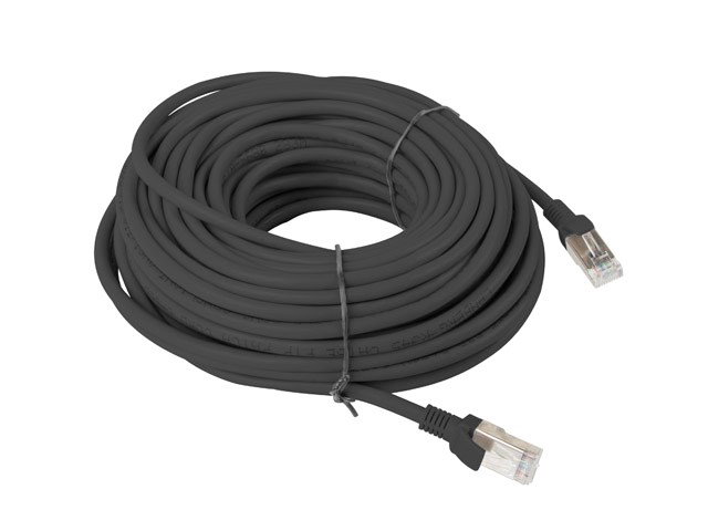 LANBERG PATCHCORD RJ45, CAT. 5E, UTP, 20M, Black