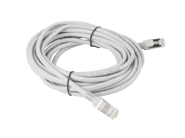 Lanberg PCF5-10CC-0500-S networking cable 5 m Cat5e F/UTP (FTP) Grey
