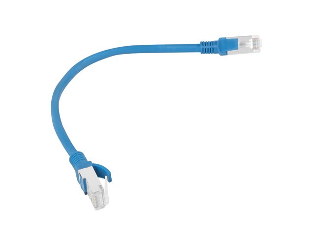 Lanberg PCU6-10CC-0025-B networking cable 0.25 m Cat6 U/UTP (UTP) Blue