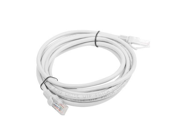 LANBERG PATCHCORD RJ45, CAT. 6, UTP, 3M, GRAY