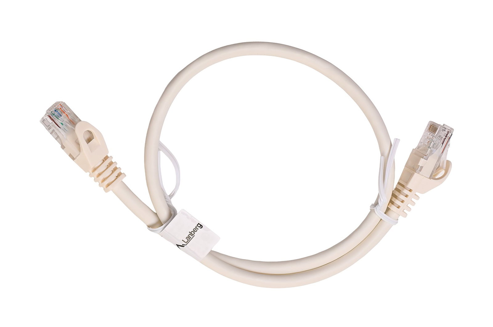 Lanberg PCU6-10CC-0050-W networking cable White 0.5 m Cat6 U/UTP (UTP)