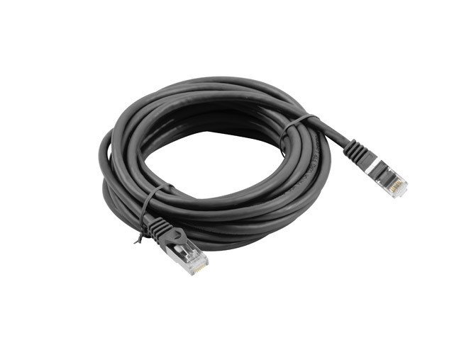 Lanberg PCF6-10CC-0500-BK networking cable Black 5 m Cat6 F/UTP (FTP)