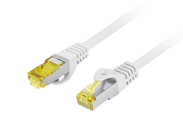 LANBERG PATCHCORD S/FTP CAT.6A 10M GRAY 100% CU LSZH