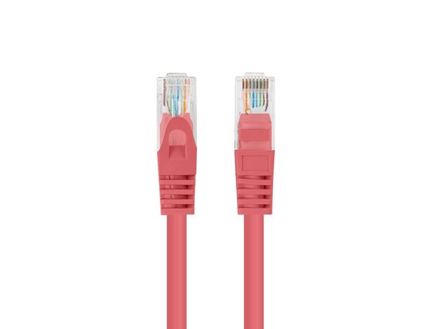 Fluke Passed Lanberg patchcord cat.6 UTP 0.25 m red 10-pack