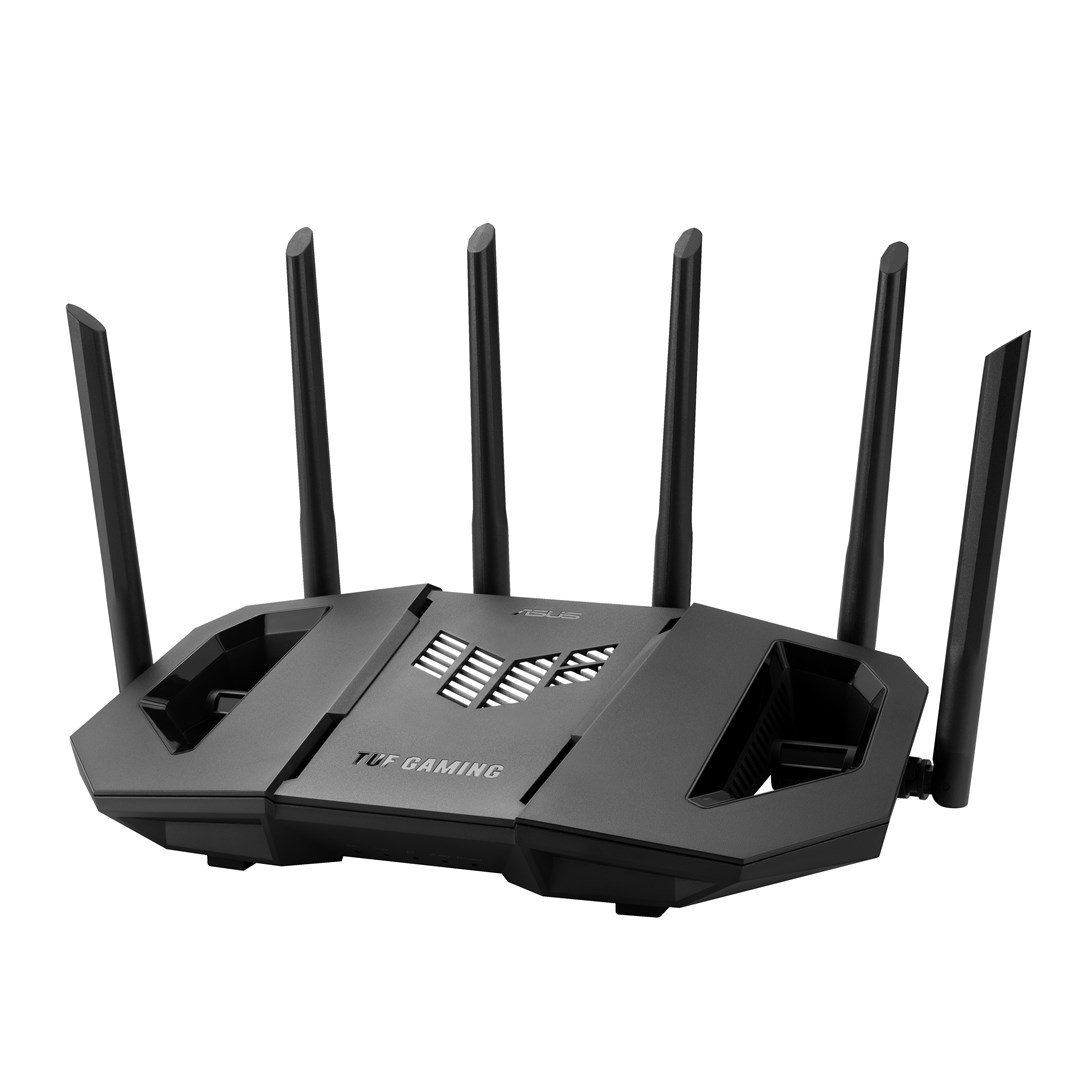 ASUS 90IG0A30-MO9C00 wireless router 2.5 Gigabit Ethernet Tri-band (2.4 GHz 5 GHz 6 GHz) Black