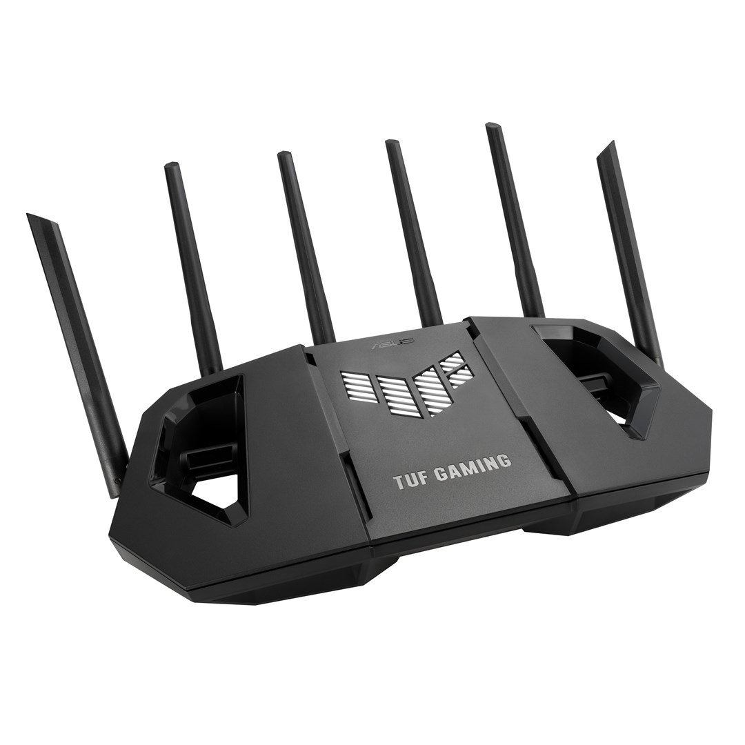 ASUS 90IG0A30-MO9C00 wireless router 2.5 Gigabit Ethernet Tri-band (2.4 GHz 5 GHz 6 GHz) Black