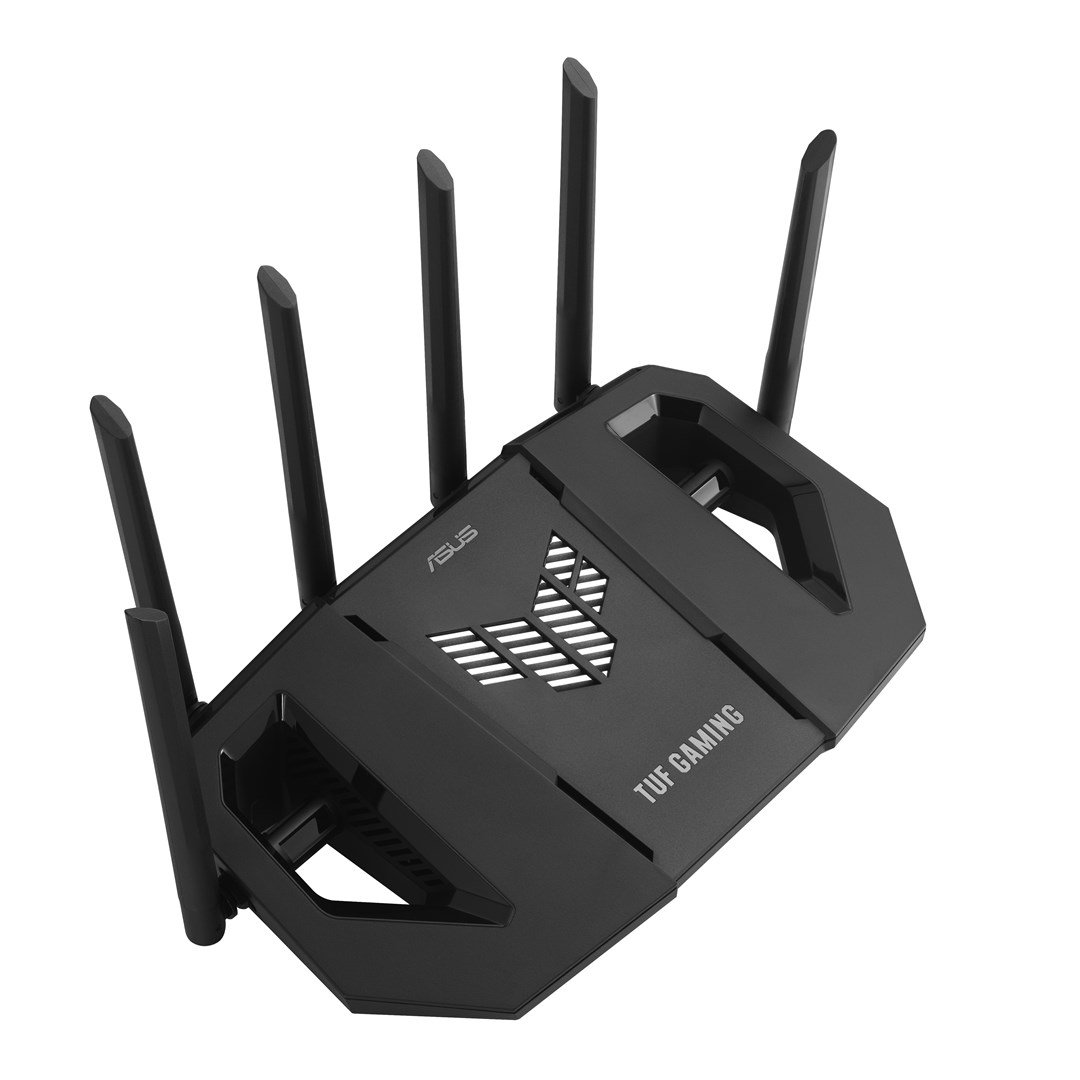 ASUS 90IG0A30-MO9C00 wireless router 2.5 Gigabit Ethernet Tri-band (2.4 GHz 5 GHz 6 GHz) Black