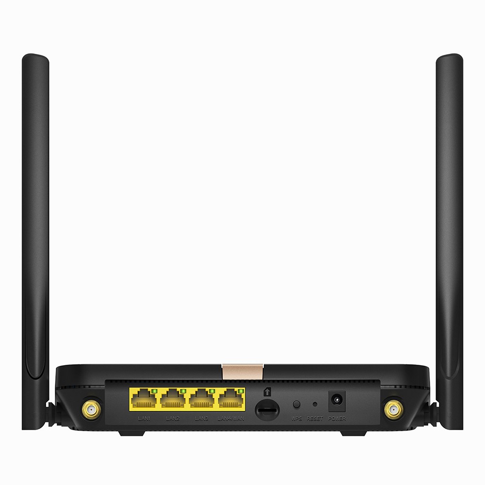 Cudy LT500D wireless router Fast Ethernet Dual-band (2.4 GHz 5 GHz) 4G Black