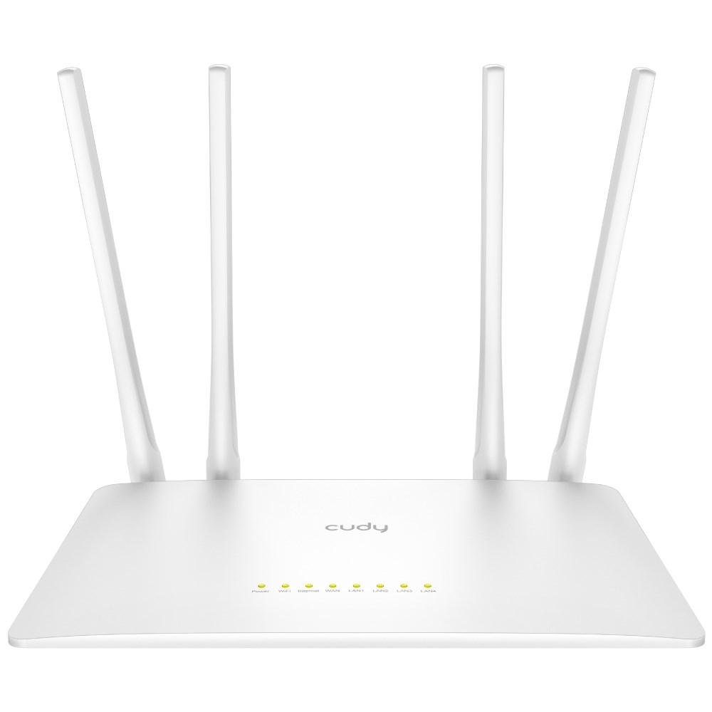 Cudy WR1200 wireless router Fast Ethernet Dual-band (2.4 GHz 5 GHz) White