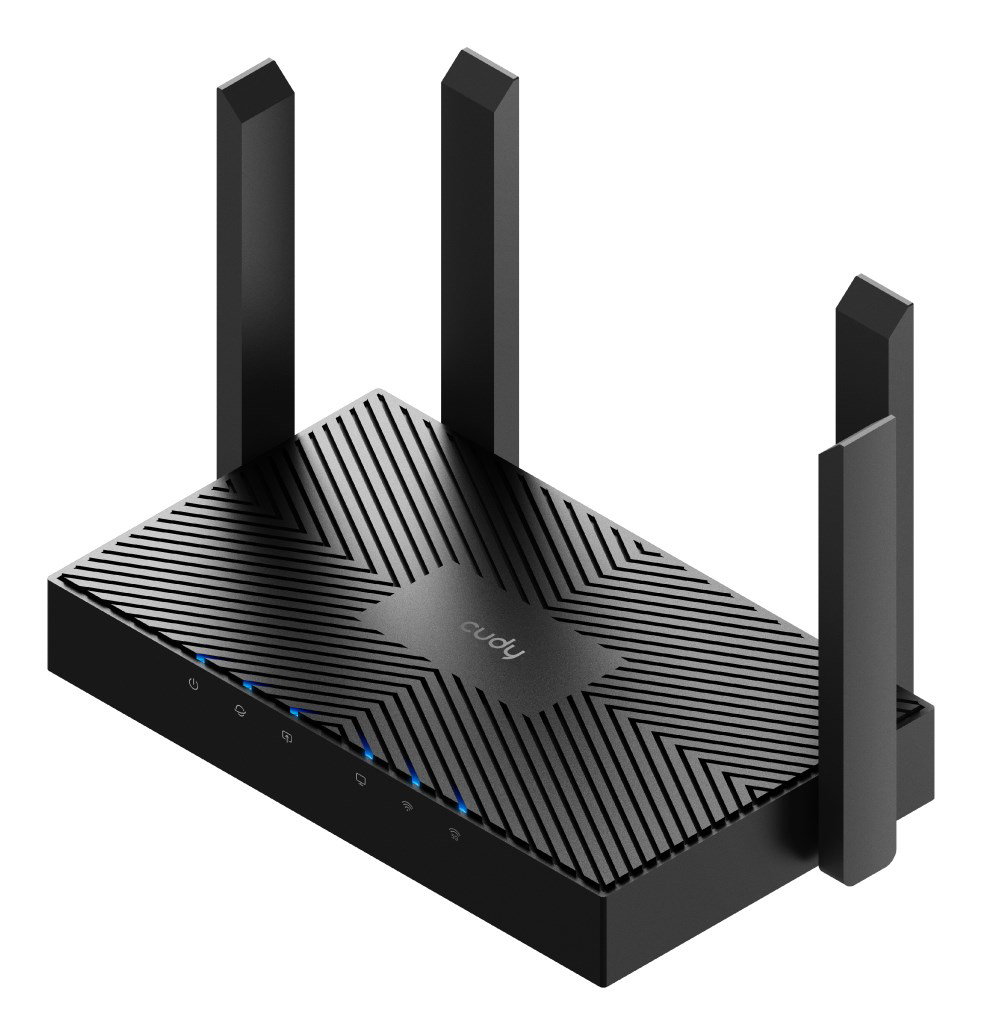 Cudy WR3000 wireless router Gigabit Ethernet Dual-band (2.4 GHz 5 GHz) Black