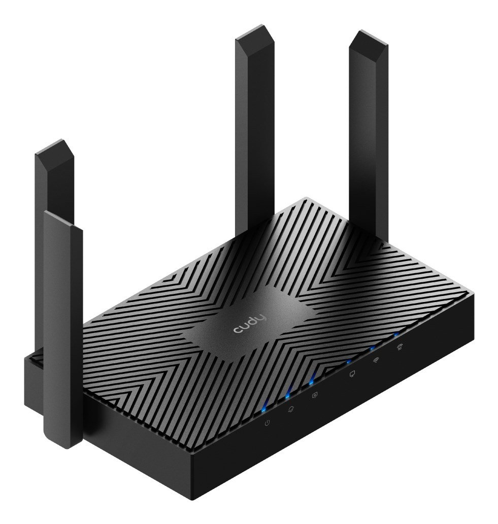 Cudy WR3000 wireless router Gigabit Ethernet Dual-band (2.4 GHz 5 GHz) Black