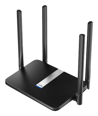 Cudy LT500 wireless router Fast Ethernet Dual-band (2.4 GHz 5 GHz) 4G Black