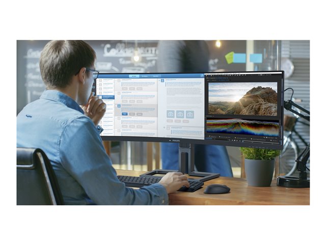 PHILIPS 44.5inch 5120x1440 VA Curved Monitor