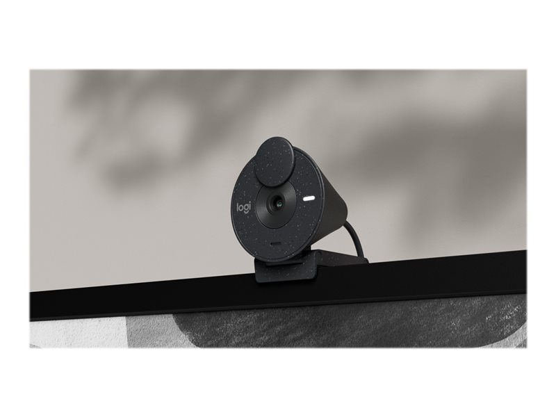 LOGITECH BRIO 300 Webcam colour 2 MP 1920 x 1080 720p 1080p audio USB-C