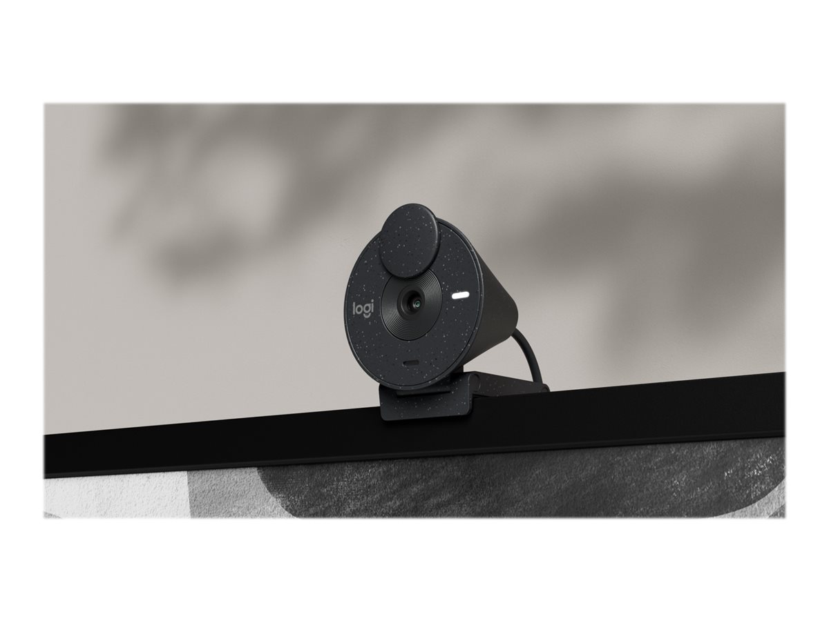 LOGITECH BRIO 300 Webcam colour 2 MP 1920 x 1080 720p 1080p audio USB-C