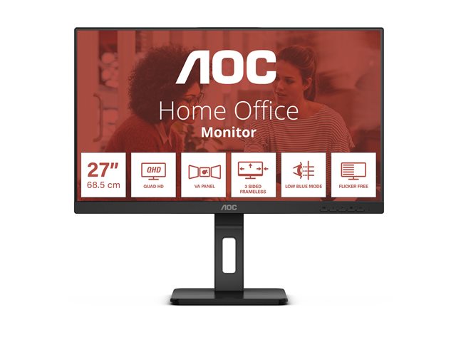 AOC Q27E3UMF 27inch QHD VA Monitor Gaming Curved 165Hz 16:9