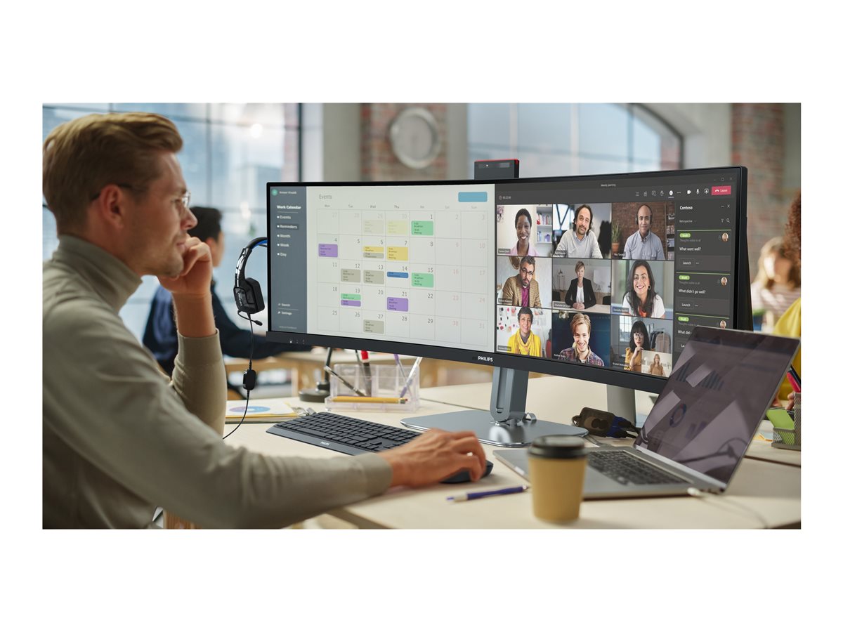 PHILIPS 49B2U5900CH/00 48.8inch 5120x1440 VA Curved 1800R H/A 130mm SUPERWIDE USB-C 75Hz DP 2x HDMI USB HUB SPEAKERS