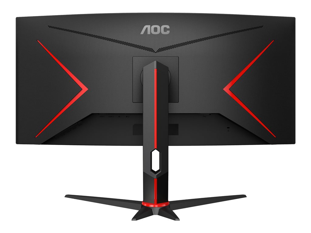 AOC CU34G2XP/BK 34inch 3440x1440 VA 180hz High adjustable Stand HDR400 Freesync Premium USB HUB 4x3.0 2xDP 2xHDMI