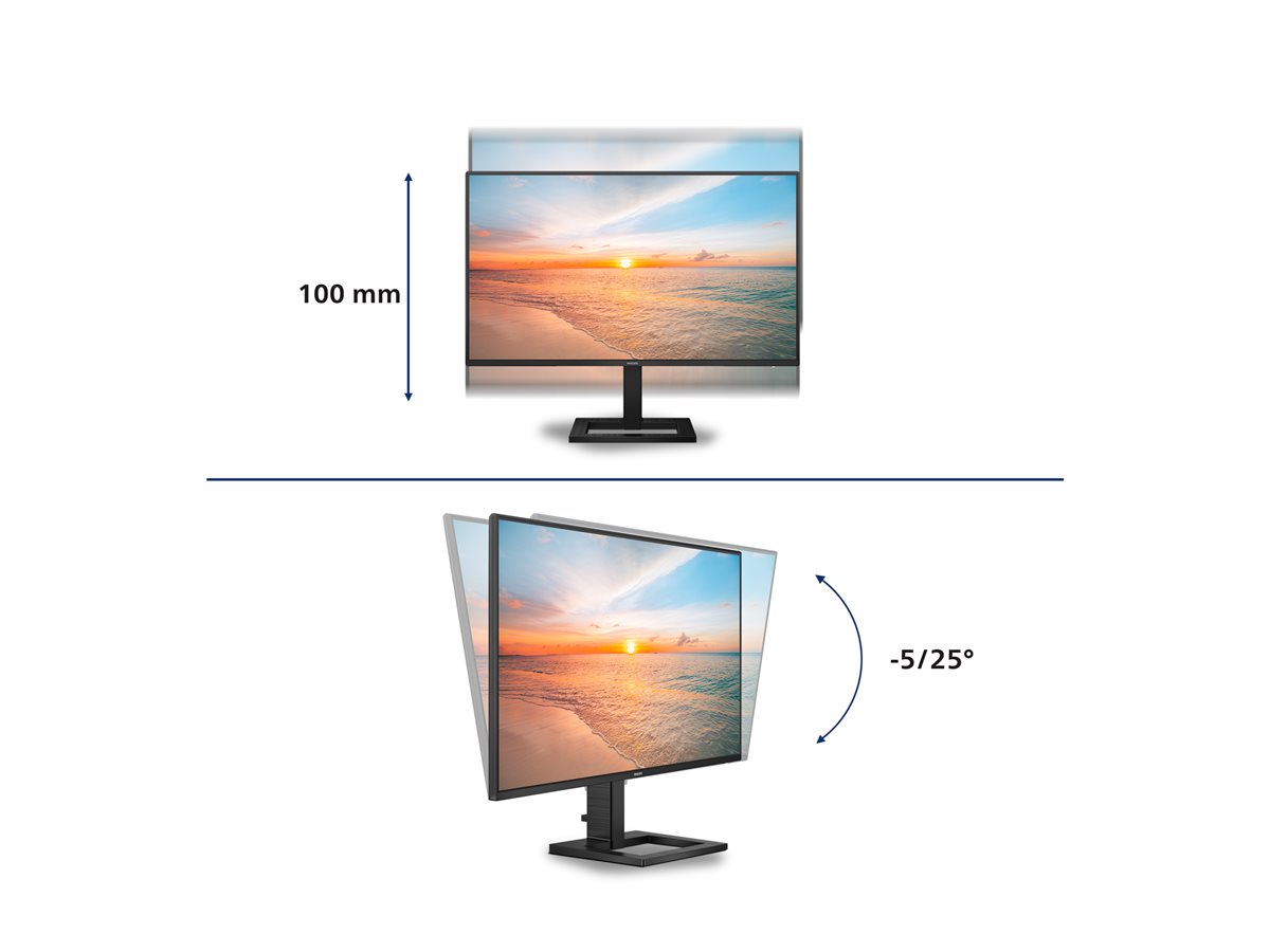 PHILIPS 27E1N1600AE/00 27inch 2560x1440 IPS 100Hz HDMI DP USB-C