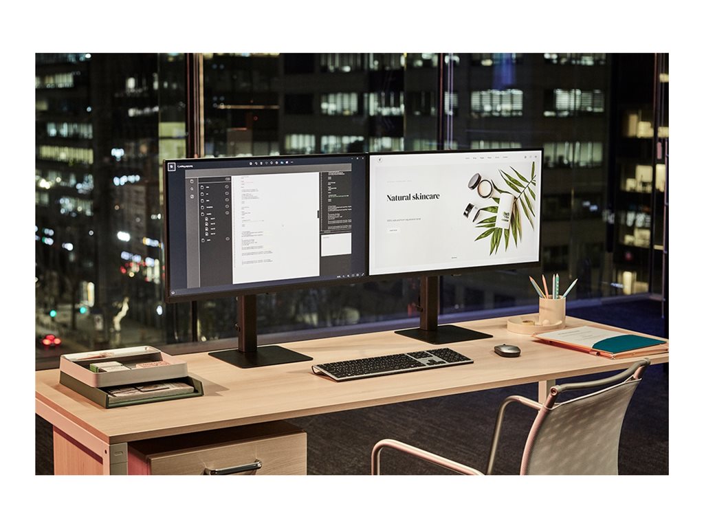 SAMSUNG LS32D800UAUX 32inch 16:9 3840x2160 VA 5ms HDR10 sRGB HAS Swivel Pivot HDMI DP USB-C 90W LAN USB3Hub KVM switch VESA100 USB-C