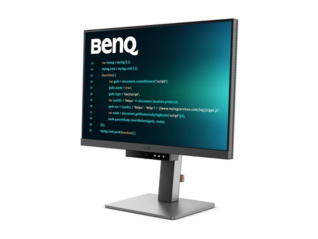 BENQ RD240Q 24.1inch IPS WQXGA 60Hz 300cd/m2 5ms HDMI DP USB3.2x3 USB Type C PD90W Speakers Pivot