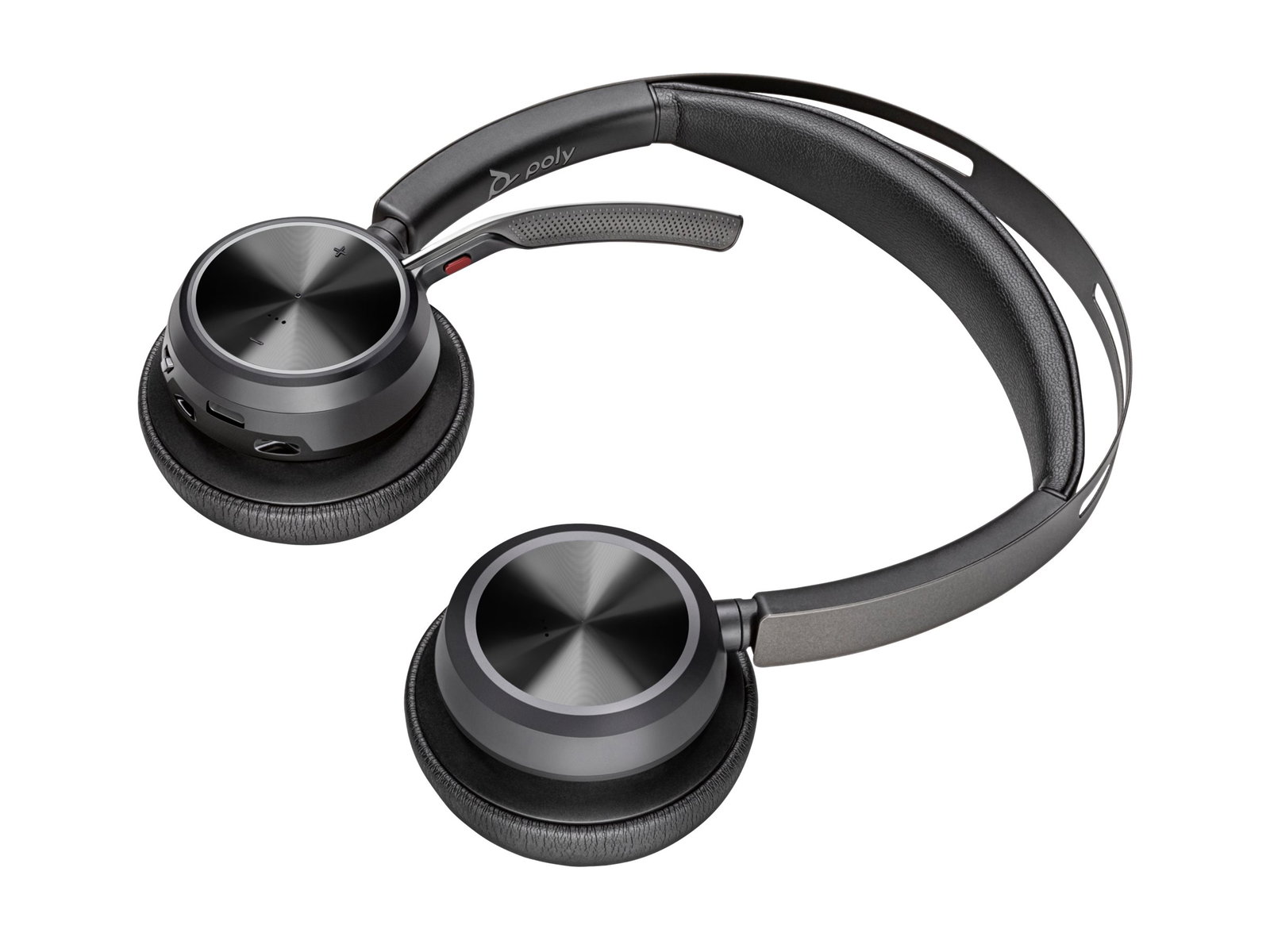 HP Poly Voyager Focus 2 USB-C BT Headset +USB-C/A Adapter +Charging Stand