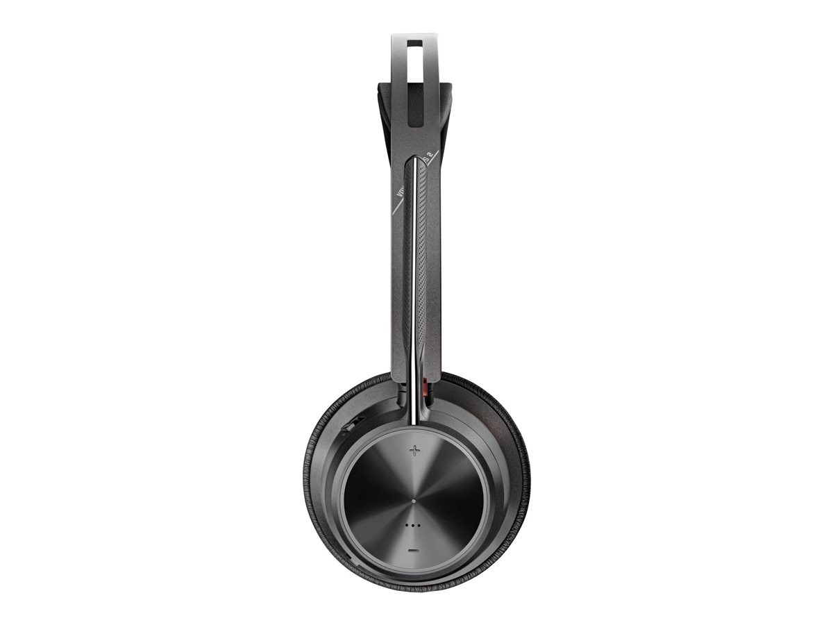 HP Poly Voyager Focus 2 USB-C BT Headset +USB-C/A Adapter +Charging Stand