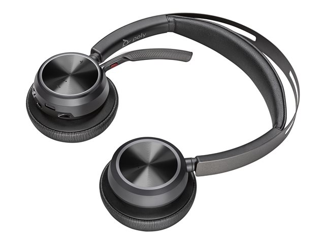 HP Poly Voyager Focus 2 USB-C BT Headset +USB-C/A Adapter +Charging Stand